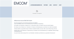 Desktop Screenshot of emcom.de