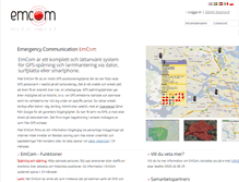 Tablet Screenshot of emcom.eu